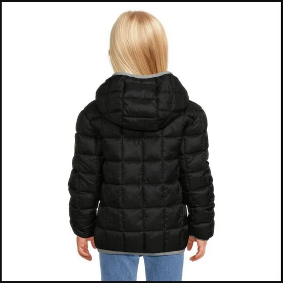 Reebok 12M Black Puffer Jacket Zipper 12 months NEW Birthday Gift NWT Brand new - Picture 3 of 6